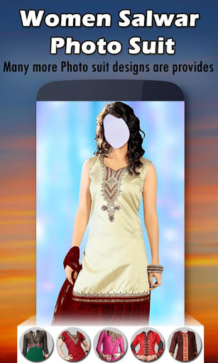 Women Salwar Photo Suit screenshot 2