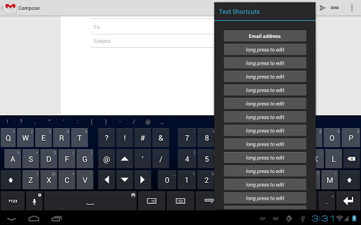 Thumb Keyboard screenshot 17