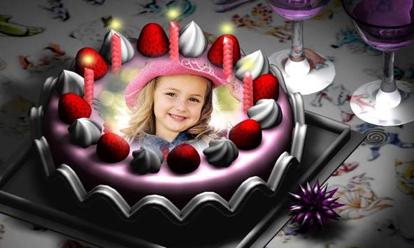 Birthday Cake Photo Frame screenshot 4