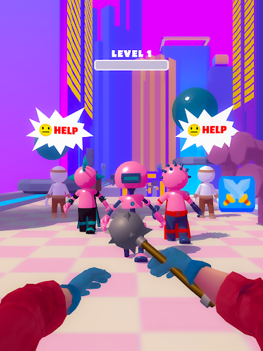 Cyber Stickman Hit 3D screenshot 7