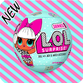 LOL Surprise opening eggs icon