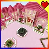 Pink house for minecraft