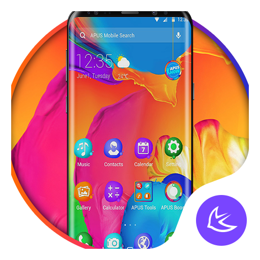 Wonderful Color APUS Launcher theme icon