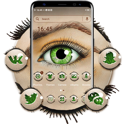 Green Eye Theme icon