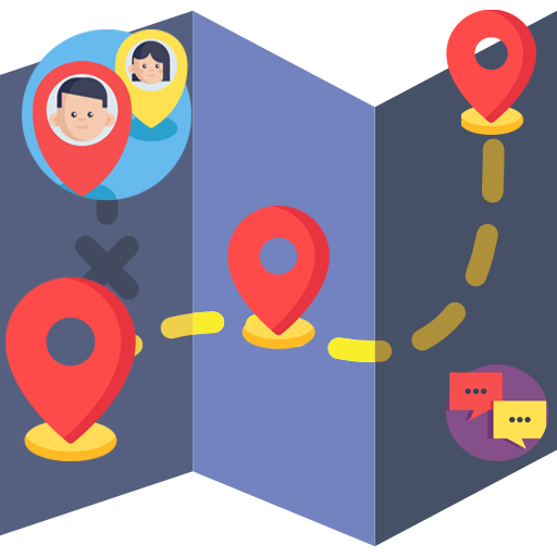 Family Locator   App - Be safe icon