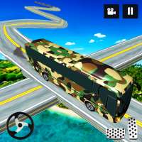 Army Bus Impossible Tracks Transport Duty tycoon