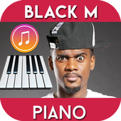 Black M Piano icon