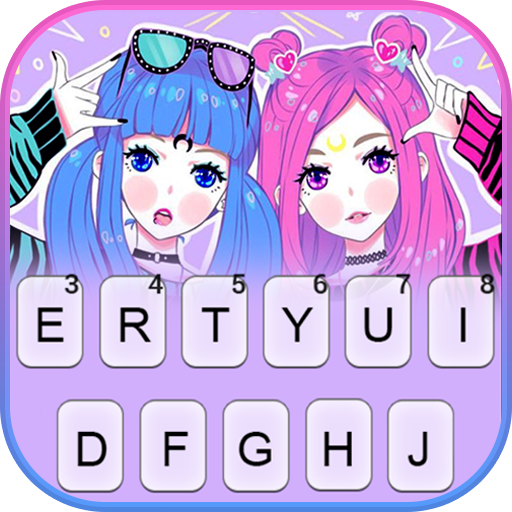 Best Friends Girls Keyboard Theme icon
