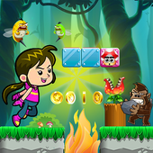 🌲Princess scherazade Run Jungle Adventure World🌲 icon