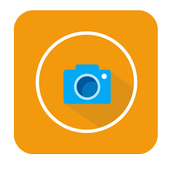 Shot on of Mi : Filigrane photo free icon