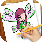 Learn to Draw Fairy Winks Dolls icon