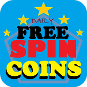 free spin and coins link icon