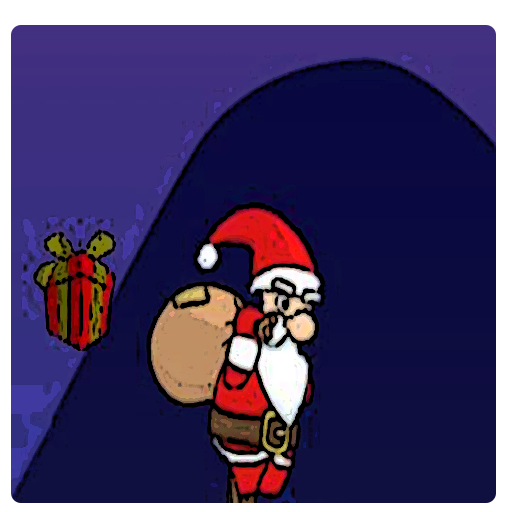 Santa Runnner &amp; Jumper - Dash addictive fun game icon