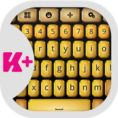 Gold Keyboard icon