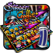 3D Street Art Graffiti Keyboard Theme icon