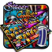 3D Street Art Graffiti Keyboard Theme