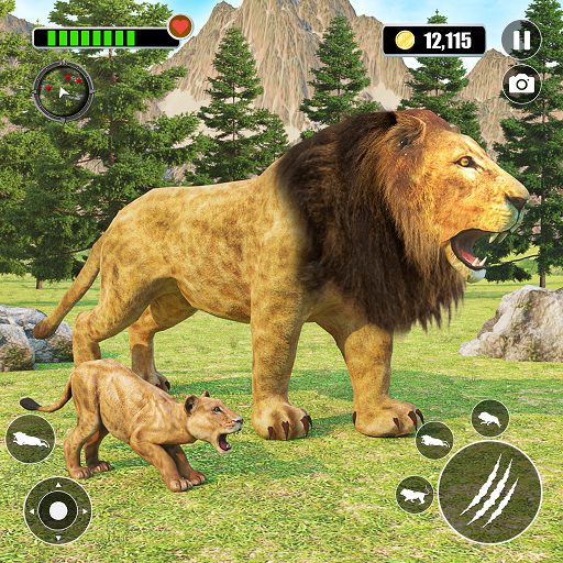Angry Lion Simulator Lion Game icon