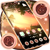 Golden Sunset Launcher icon