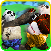 Kung Fu Giant Panda Fighting: Angry Wild Beasts icon