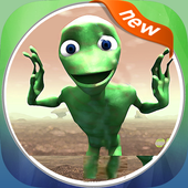 Green Alien DANCE icon
