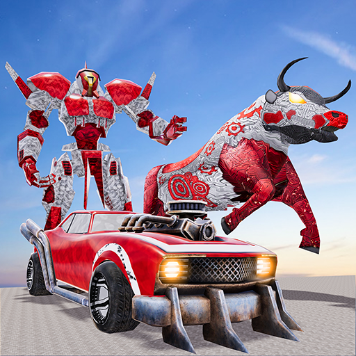 Real Robot Bull Simulator Robot Transform Games icon
