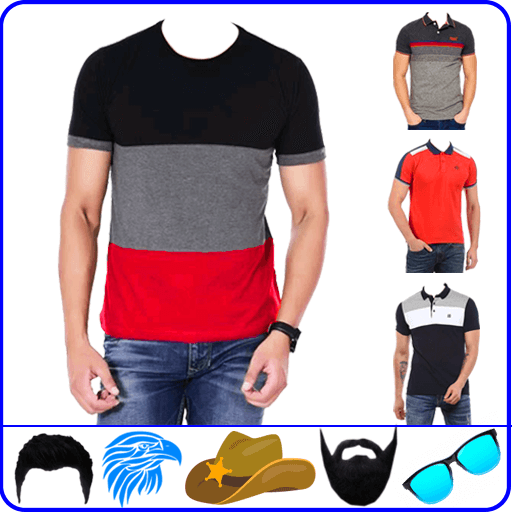 Men T Shirt Photo Suit Editor - Design T Shirt icon