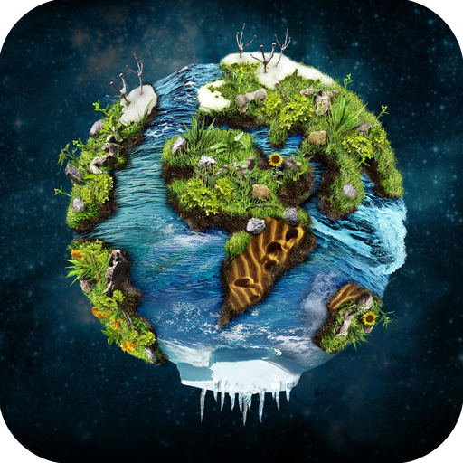 Offline World Map icon