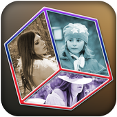Photo cube effects LWP icon