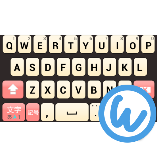 Peach keyboard image icon