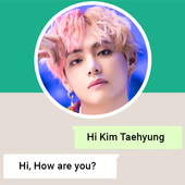 Live Chat With BTS V Kim Taehyung - Prank icon