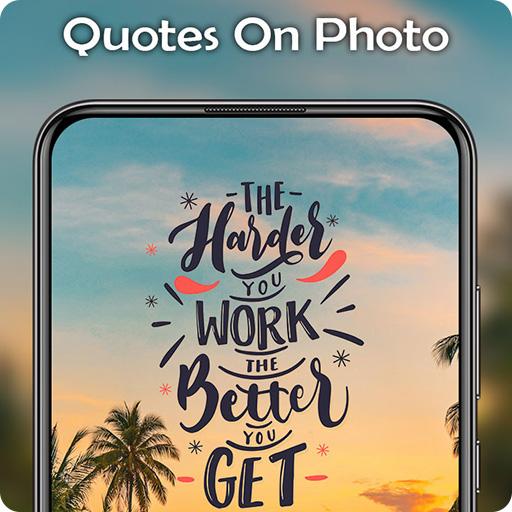 Text on Photo with font and style icon