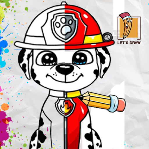 Draw : Baw Baw Patrol Dog icon