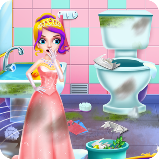 Princess Cleaning Haunted Castle icon