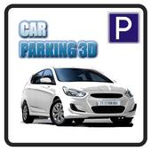 CAR PARKING 3D icon
