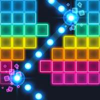 Brick Breaker: Neon-filled hip hop! Monster ball