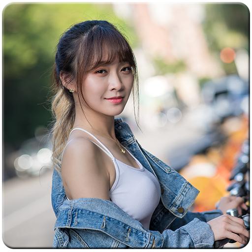 Cute Korean Girls Wallpapers icon
