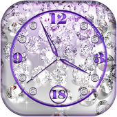 Diamond Live Clock Custom Theme icon