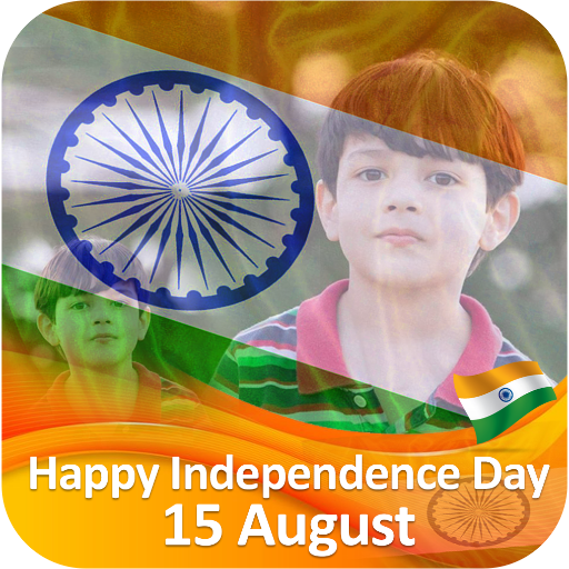 Flag on Face Photo Editor (independence Day) icon