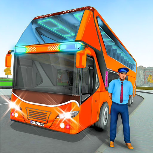 City Coach Bus Driving Games icon
