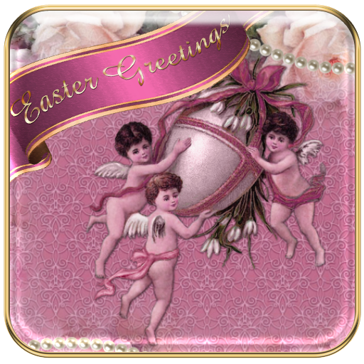 Easter Greetings Go Launcher theme أيقونة