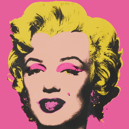 Marilyn Style Pop Art Image icon
