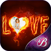 Fire Photo Frame icon