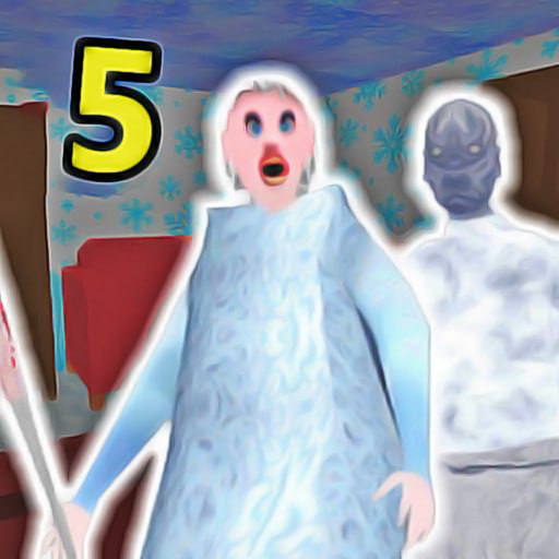 Frozen Granny &amp; Ice Grandpa 5 icon