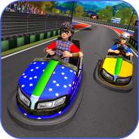 Super Hero Kids Bumper Car Race