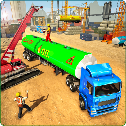 Oil Tanker Truck Transporter D icon