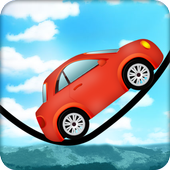 kids car stunts game icon