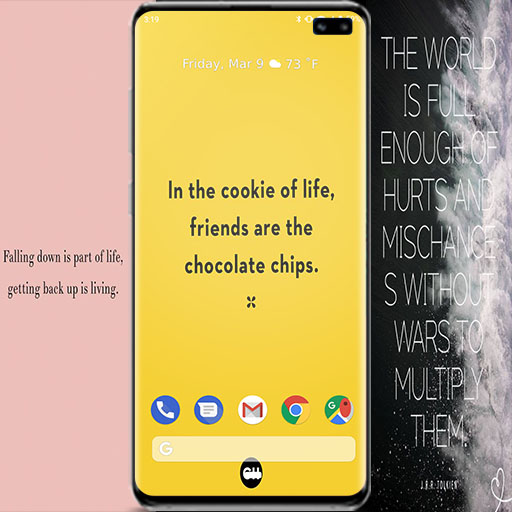 wallpaper quote 3d parallax icon