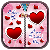 ikon Valentines Day Zipper LS