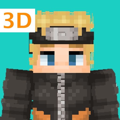Skin Naruto for MCPE - Skinpack - 3D View icon