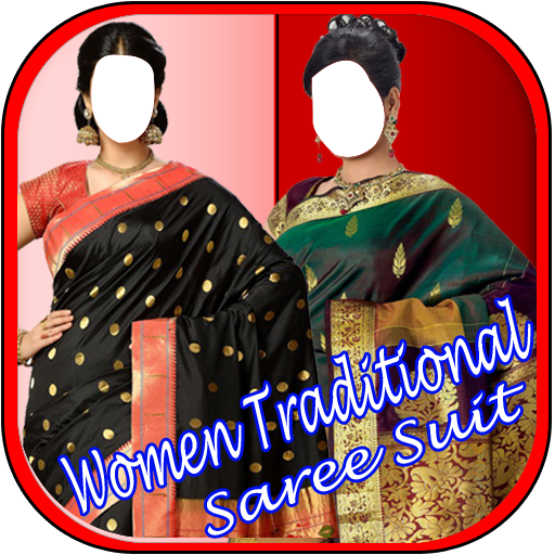 Women Traditional Saree Suit icon